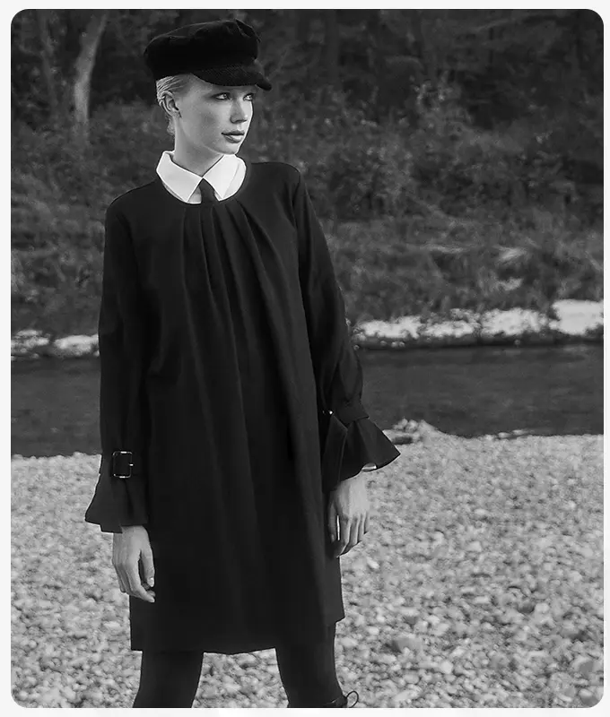 Zeitlose Looks in klassichem Schwarz - elegante Looks jetzt bei Ana Alcazar kaufen